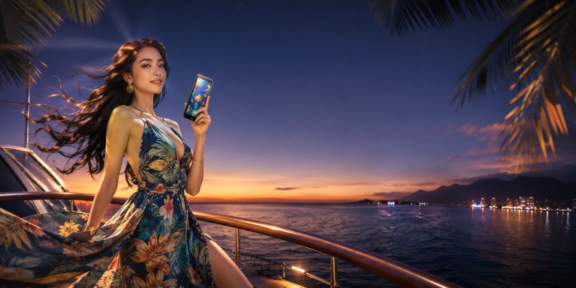 Người chơi tại bờ biển Đà Nẵng tham gia trò chơi và cá cược thể thao trên điện thoại