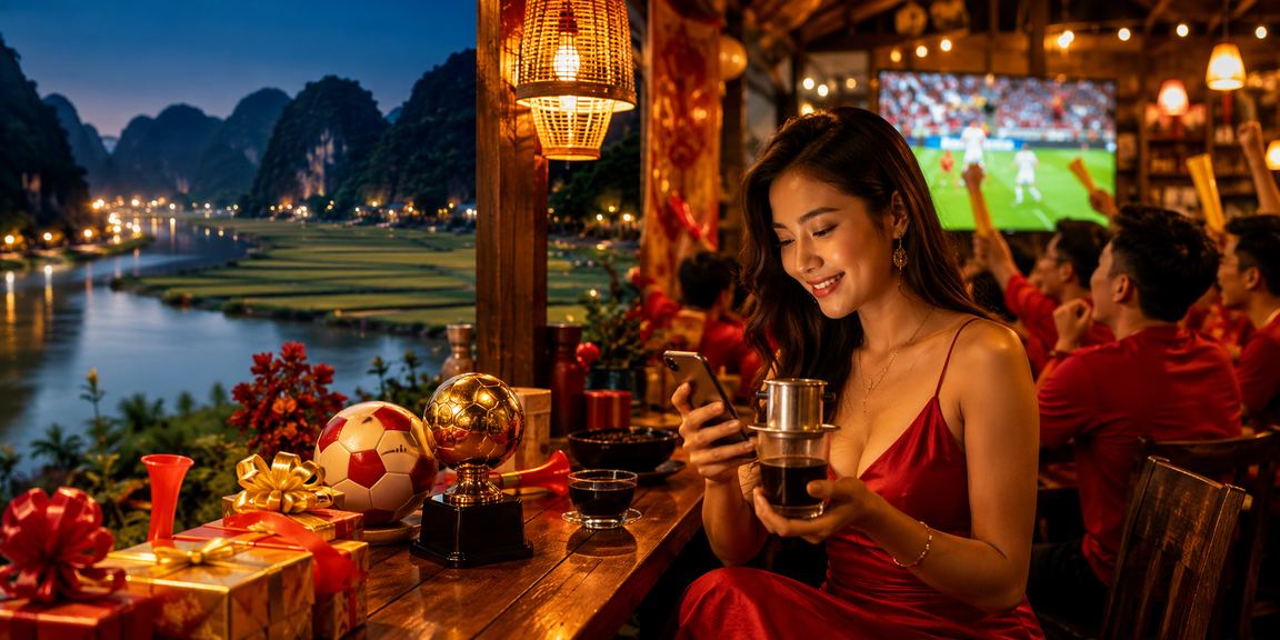 Người chơi tại Ninh Bình thư giãn bên ly cà phê và trải nghiệm casino di động 58wi